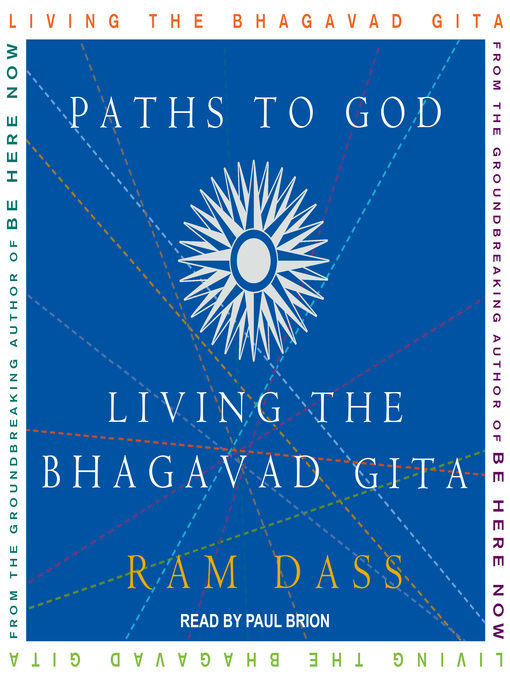 Title details for Paths to God by Ram Dass - Wait list